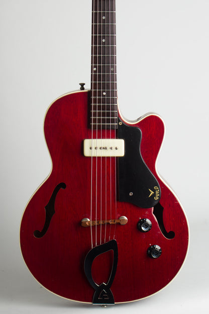 Guild M-65 Freshman Owned and Used by Elliott Sharp Thinline Hollow Body Electric Guitar (1962)