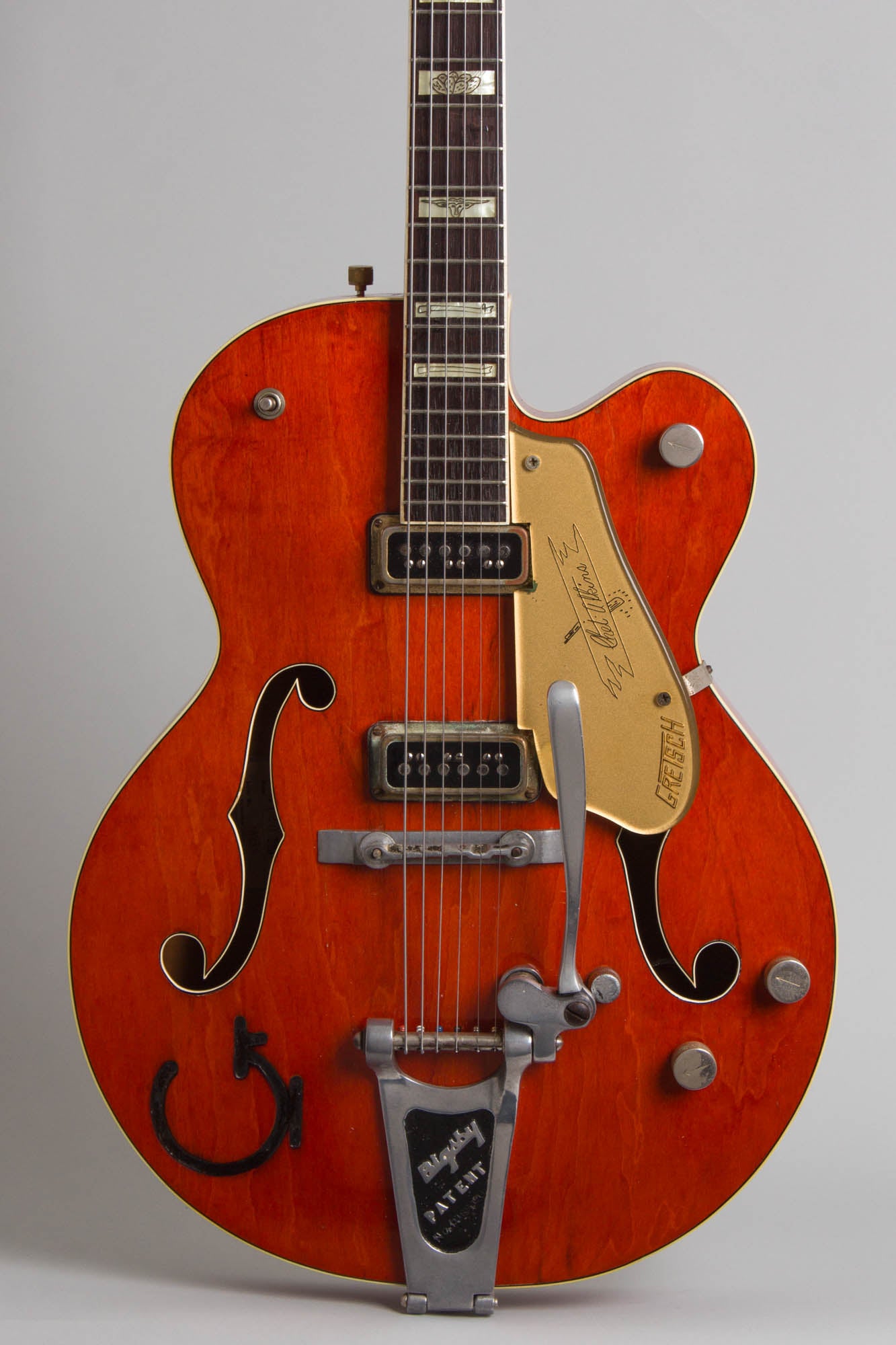 Gretsch Model 6120 Chet Atkins Hollow Body Arch Top Hollow Body Electric Guitar (1956)
