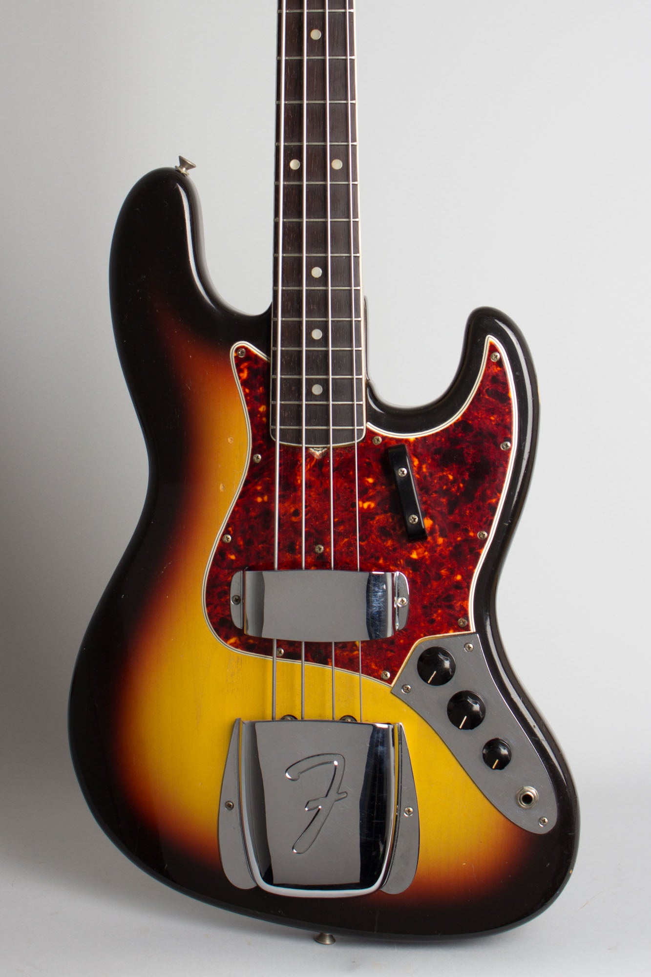 Fender Jazz Bass Solid Body Electric Bass Guitar (1966)