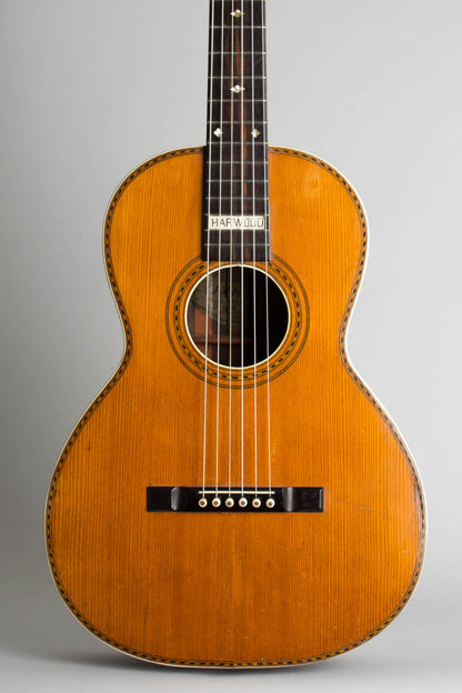 Harwood Model B-1002 Flat Top Acoustic Guitar (1918)