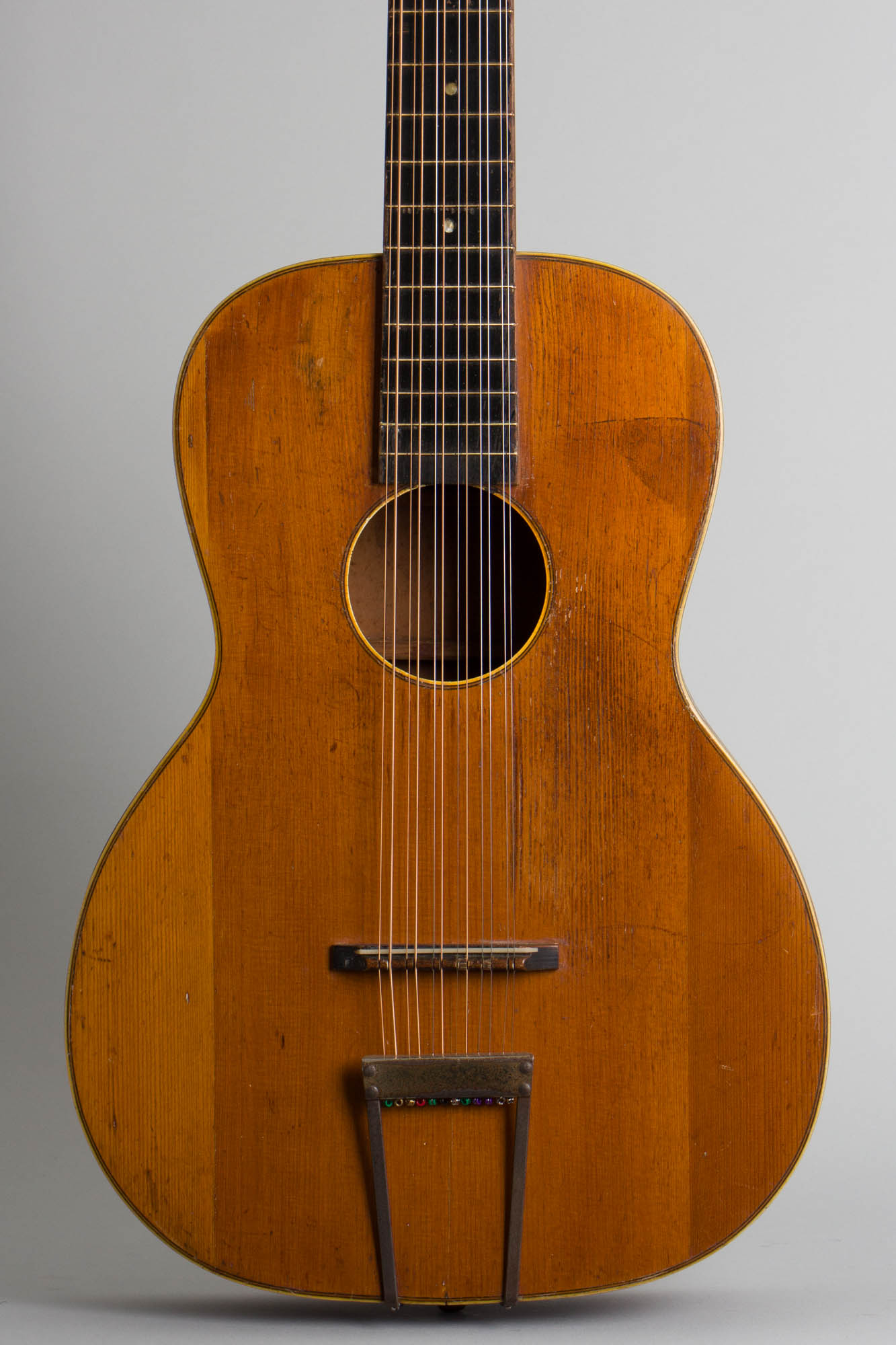 Regal Model 2060 12 String Flat Top Acoustic Guitar (1940s)
