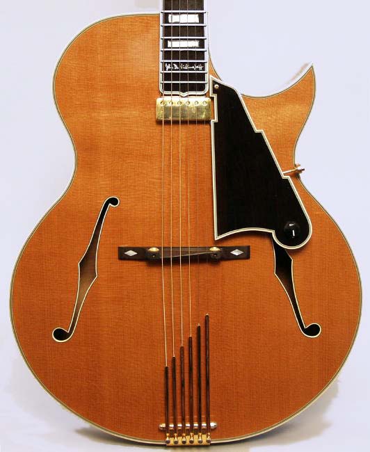 David Nichols 17"" Cutaway Arch Top Acoustic Guitar (1995)