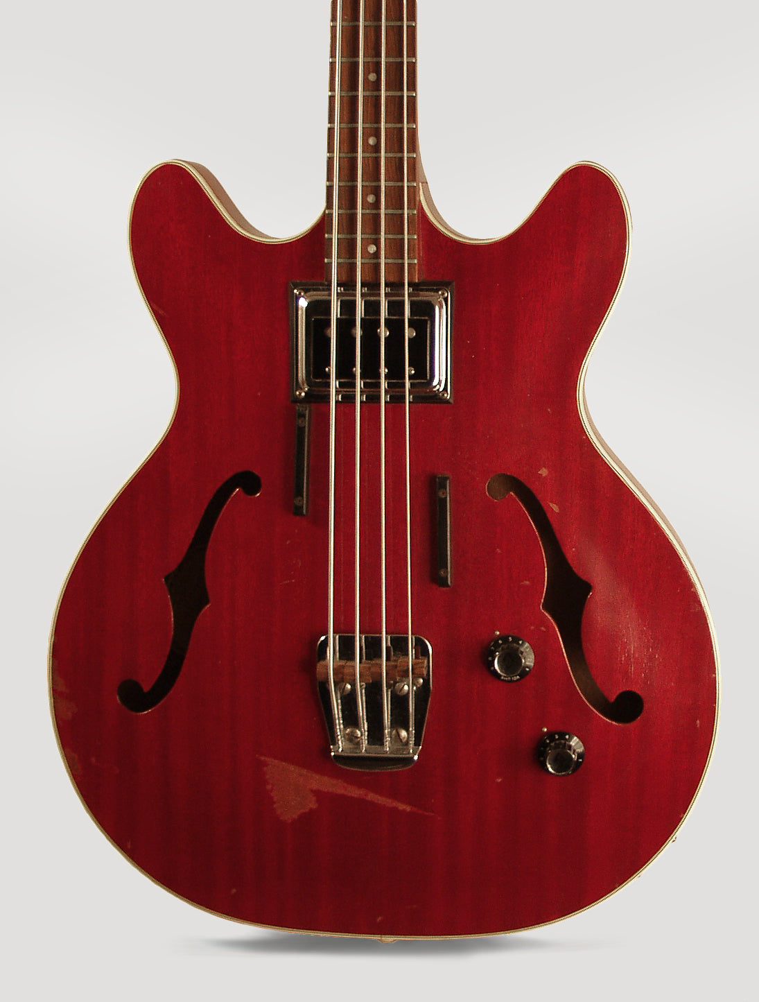 Guild Starfire Bass Semi-Hollow Body Electric Bass Guitar (1967)