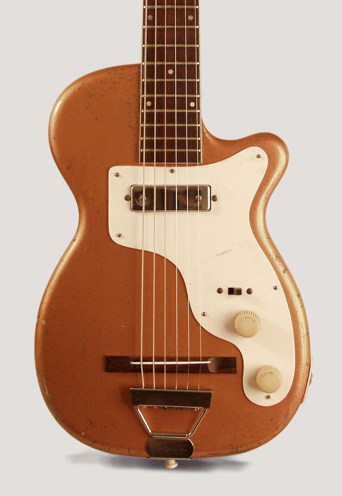 Harmony Stratotone H-44 Solid Body Electric Guitar (1953)