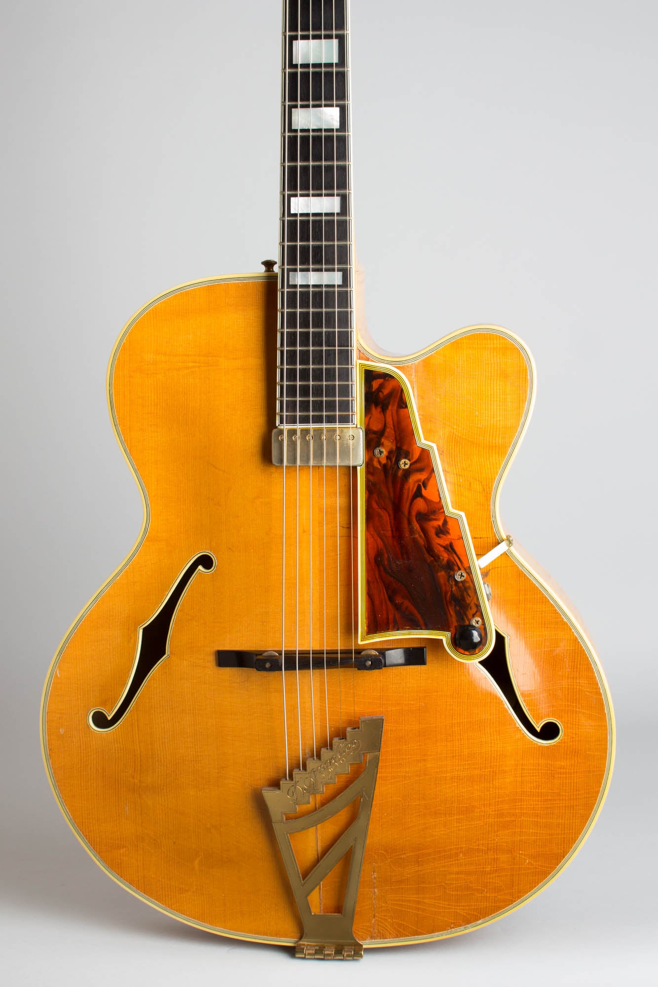 D'Angelico Excel Cutaway Arch Top Acoustic Guitar (1958)