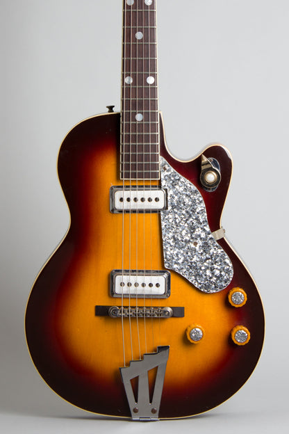 Premier Bantam Deluxe E-704 Arch Top Hollow Body Electric Guitar (1958)