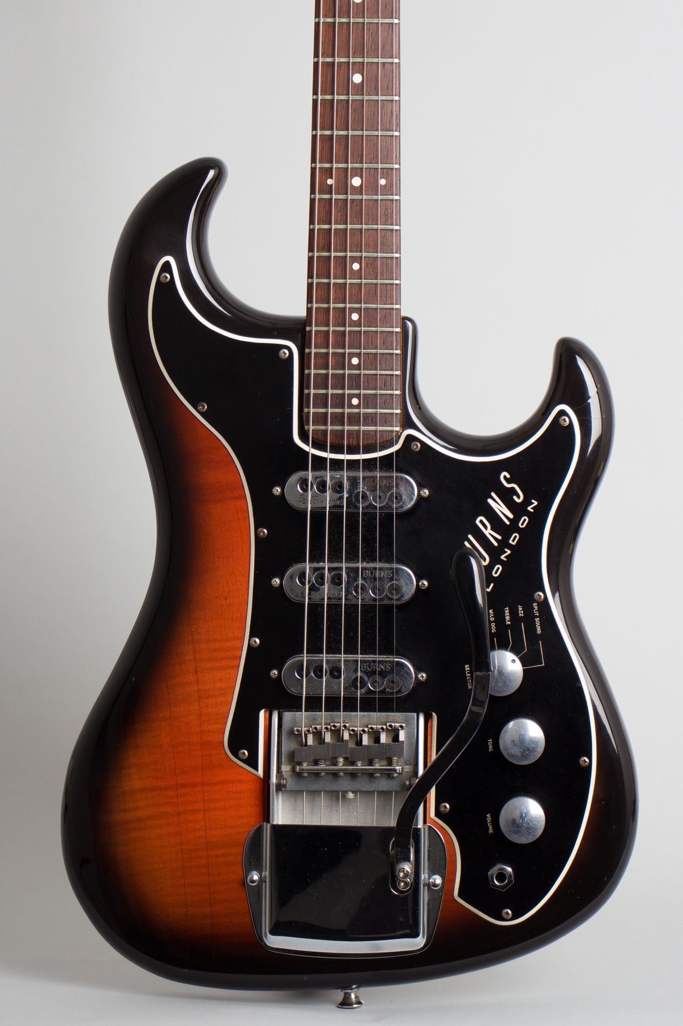 Burns Jazz Split Sound Solid Body Electric Guitar (1965)