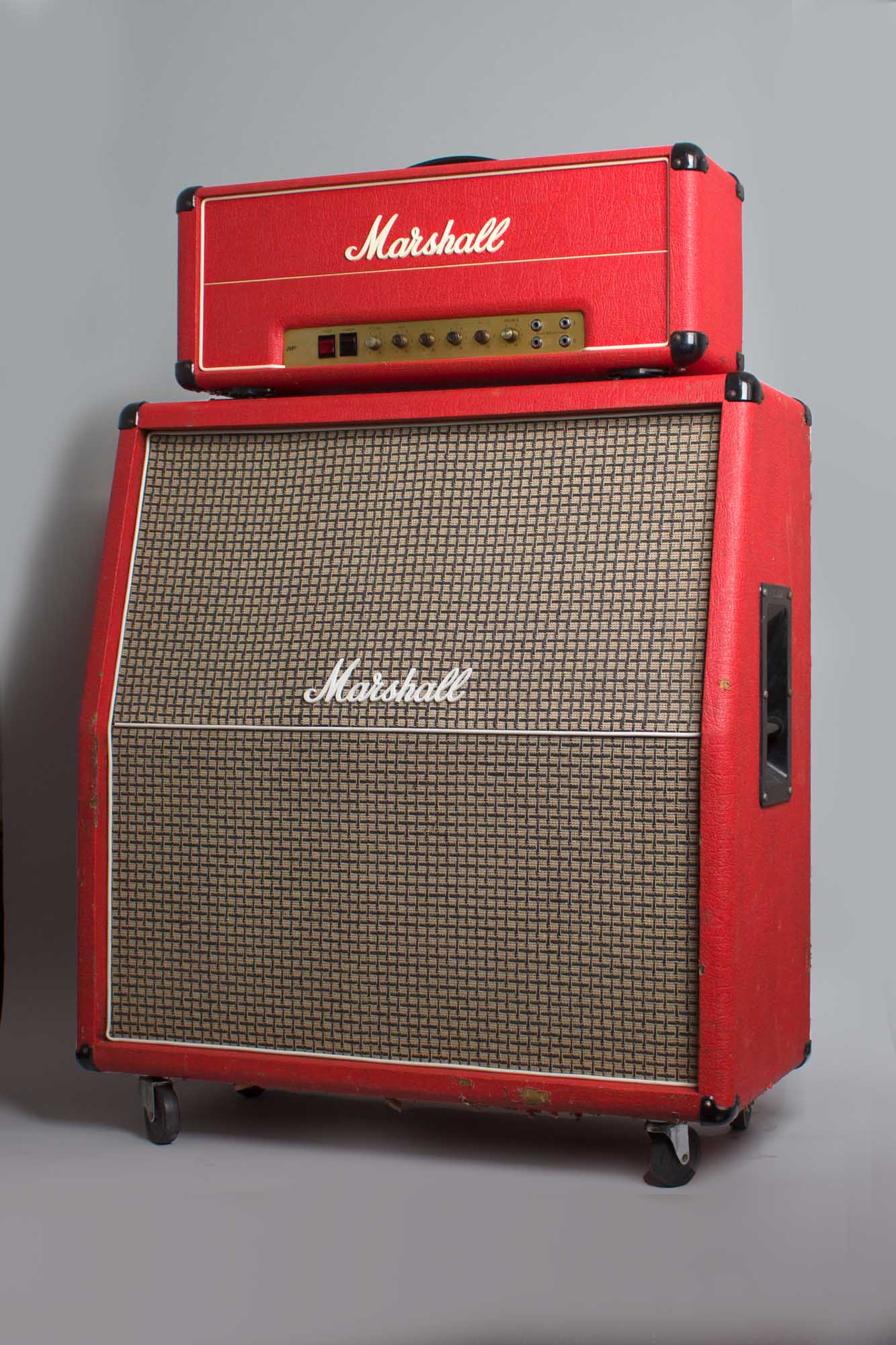 Marshall JMP Model 1959 Super Lead 100 Watt Mk II Tube Half Stack Amplifier (1977)
