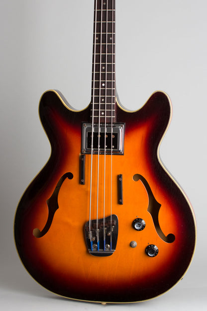 Guild Starfire Bass Semi-Hollow Body Electric Bass Guitar (1967)