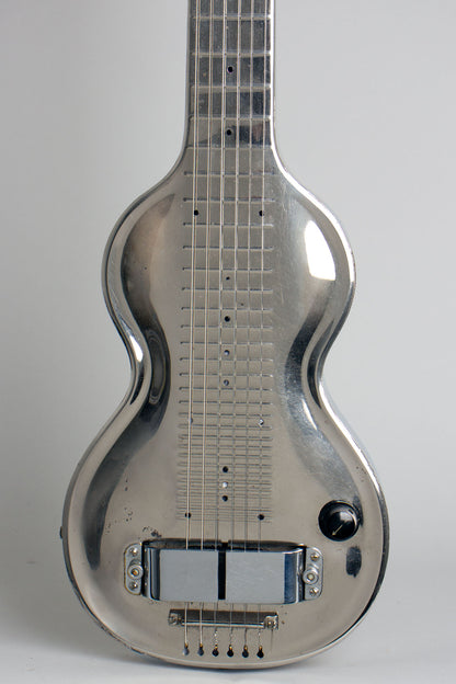 Rickenbacker Silver Hawaiian Lap Steel Electric Guitar (1937)