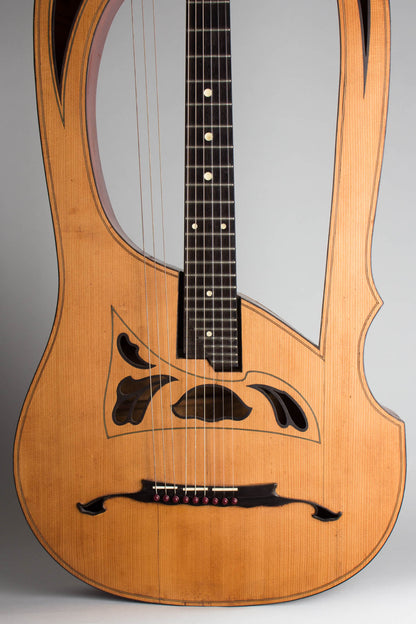 Luigi Mozzani Lyre Harp Guitar (1905)