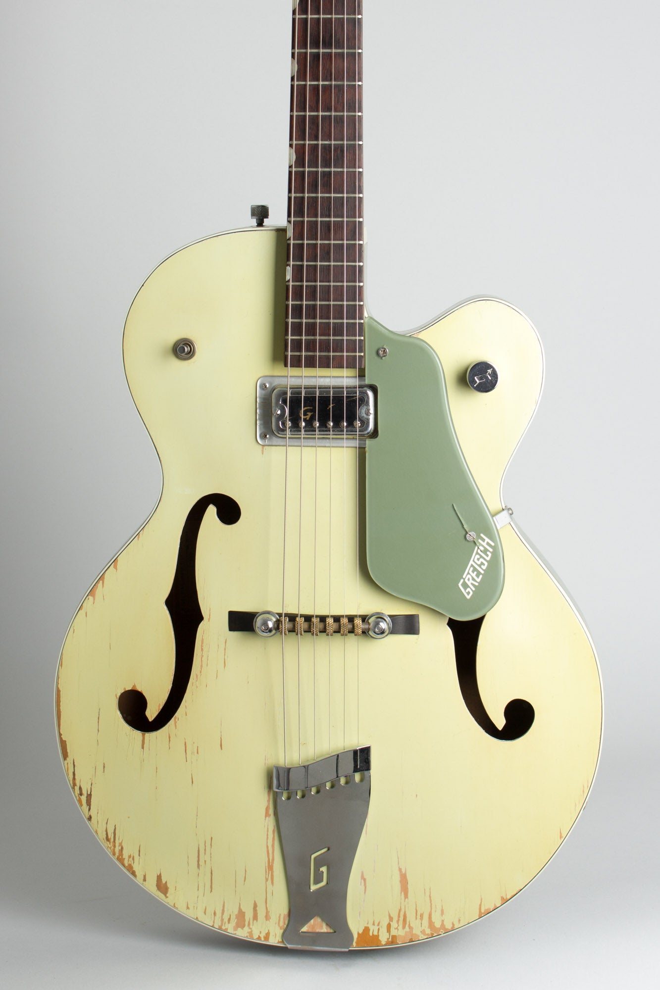 Gretsch Model PX-6125 Single Anniversary Arch Top Hollow Body Electric Guitar (1961)