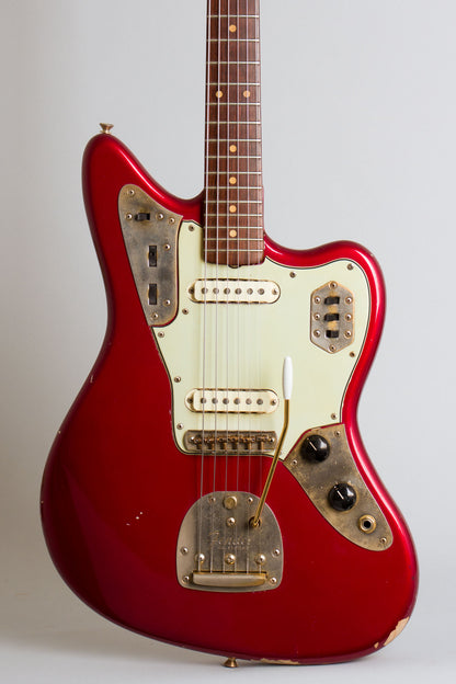 Fender Jaguar with Gold Hardware Solid Body Electric Guitar (1964)