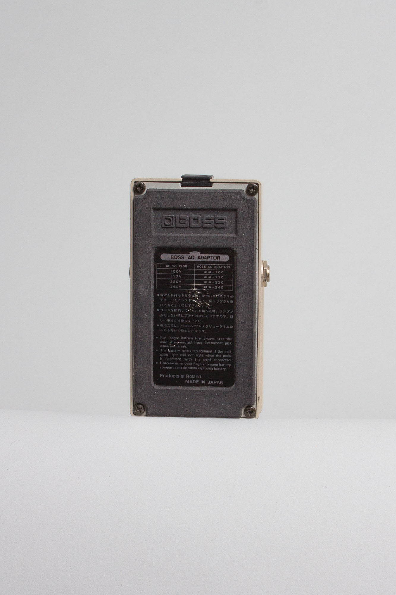Boss GE-7 Equalizer Owned and Used by Tom Verlaine Equalizer Pedal Effect (1986)