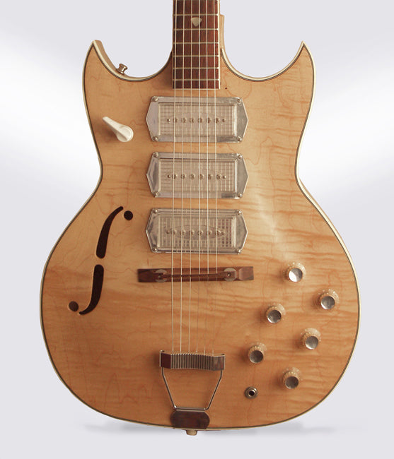 Kay Airline P-3 Thinline Hollow Body Electric Guitar (1961)