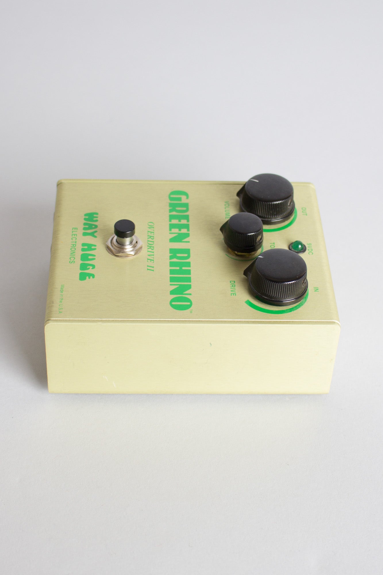 Way Huge Electronics Green Rhino GR-2 Overdrive II Overdrive Pedal Effect (1998)