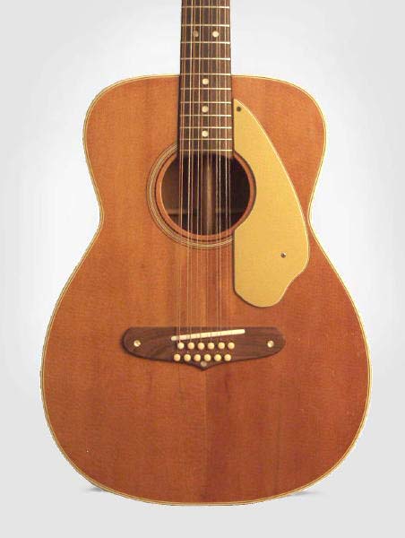 Fender Villager 12 String Flat Top Acoustic Guitar (1969)