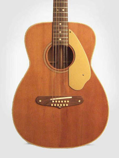 Fender Villager 12 String Flat Top Acoustic Guitar (1969)
