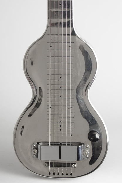 Rickenbacker Silver Hawaiian Lap Steel Electric Guitar (1937)