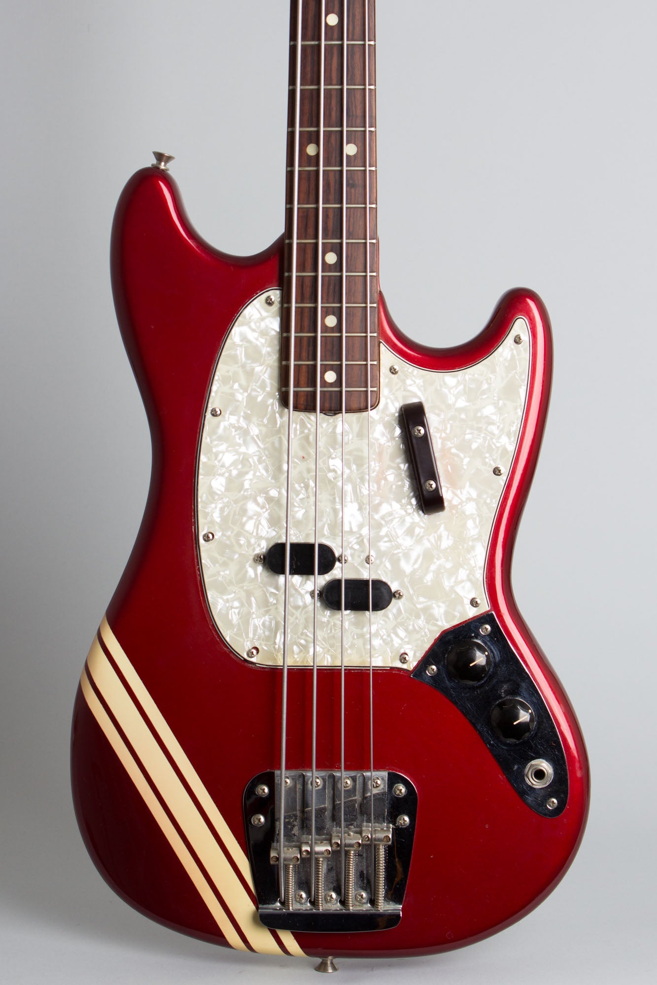 Fender Competition Mustang Solid Body Electric Bass Guitar (1971)