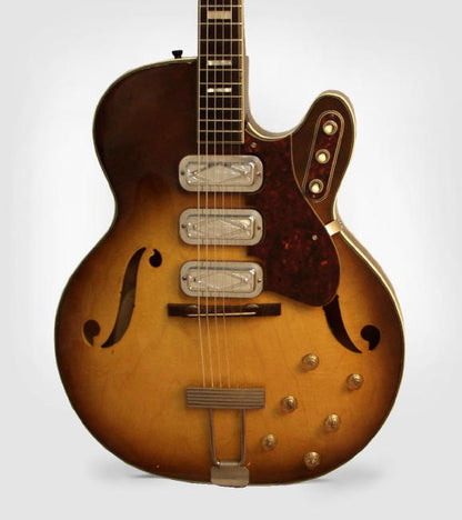 Harmony Silvertone H-1429 Thinline Hollow Body Electric Guitar (1962)