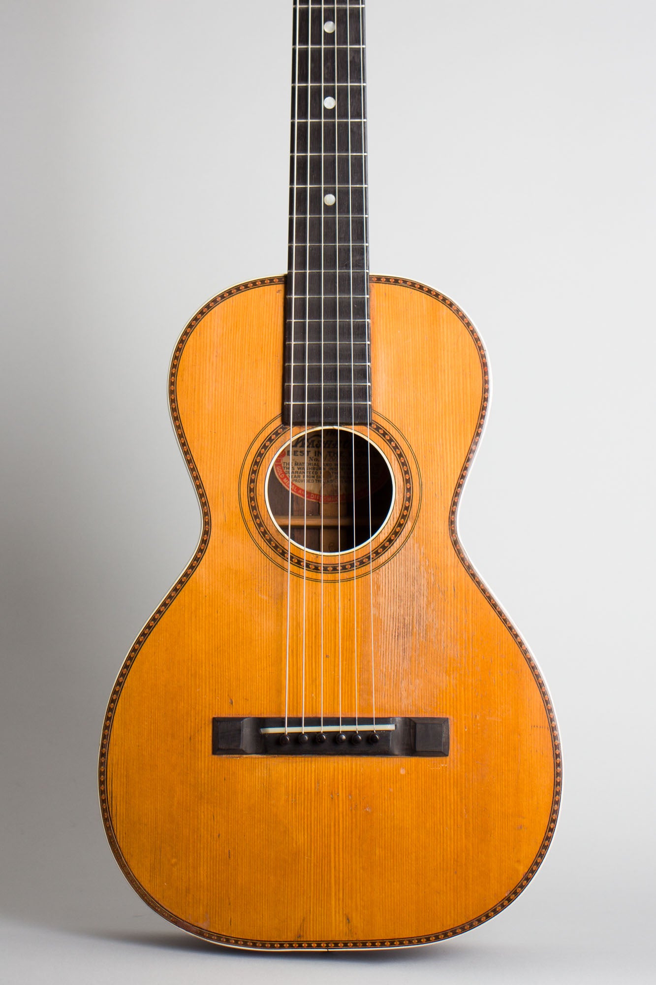 Washburn Style 115 Flat Top Acoustic Guitar (1908)