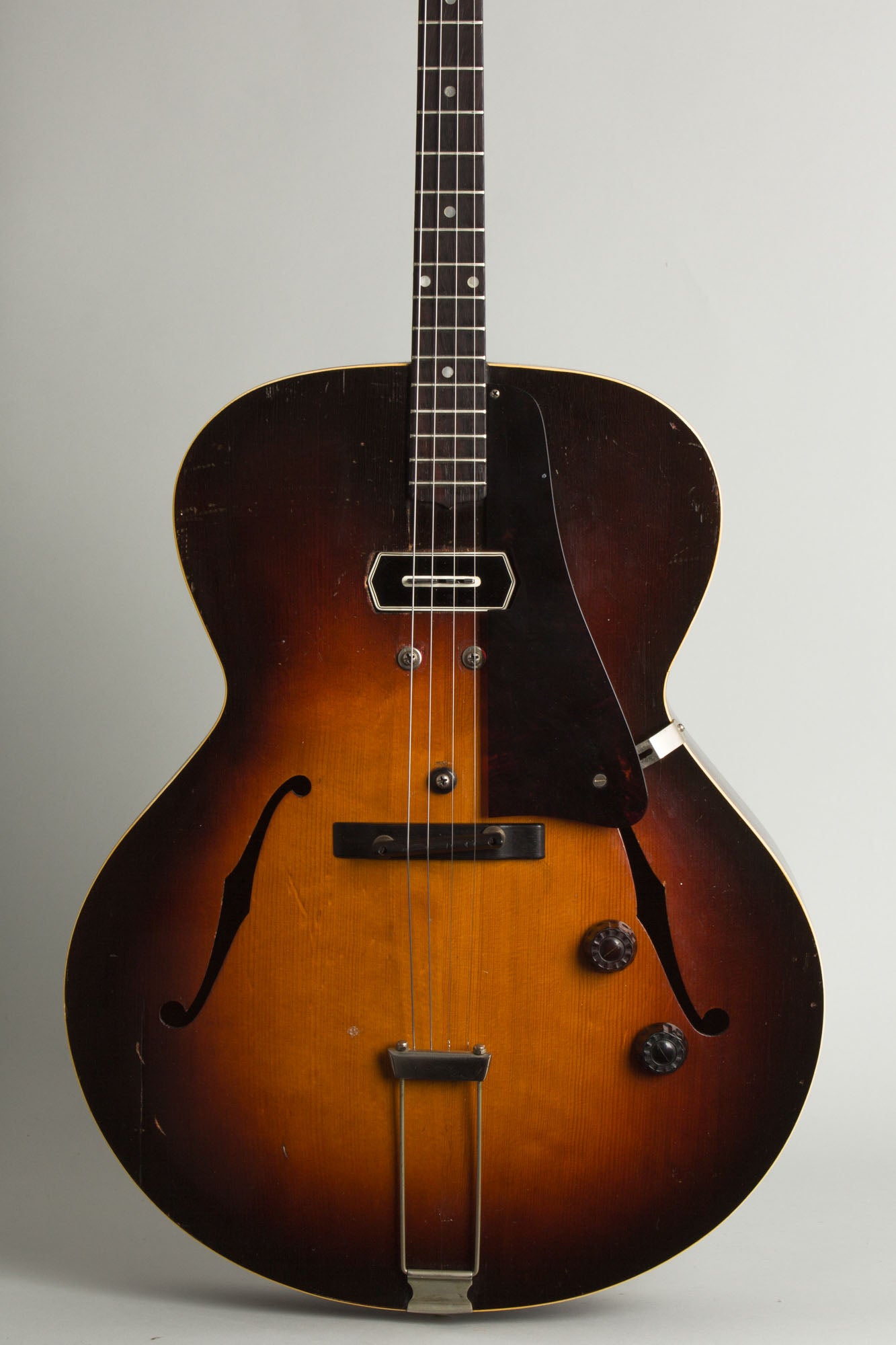 Gibson TG-50 With Charlie Christian Pickup Arch Top Hollow Body Electric Tenor Guitar (1940)