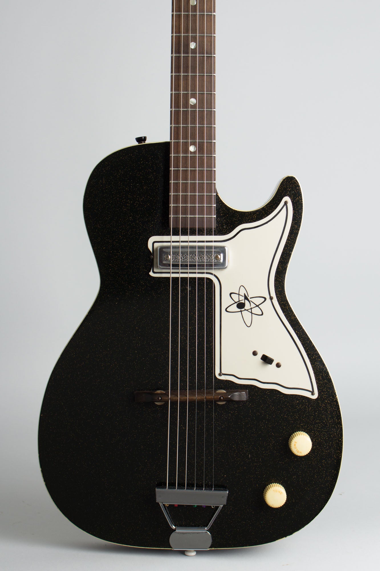 Harmony Alden H-45 Stratotone Mars Semi-Hollow Body Electric Guitar (1962)