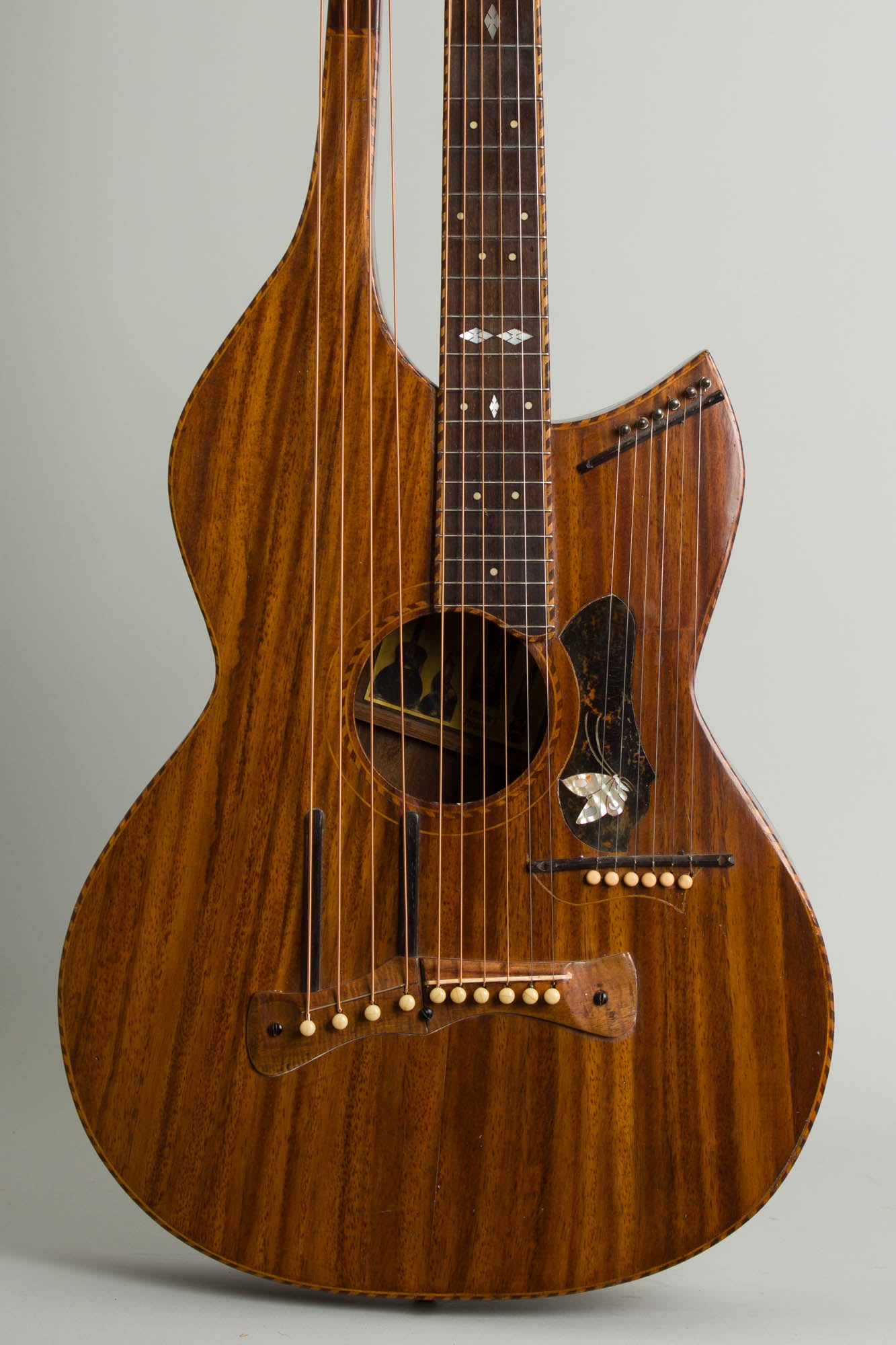 Knutsen 16 String Harp Guitar (1914)
