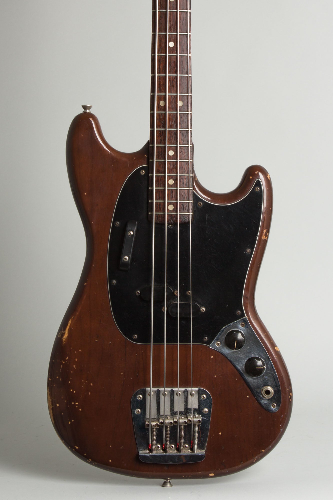 Fender Mustang Solid Body Electric Bass Guitar (1975)