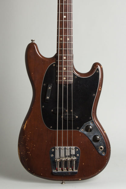 Fender Mustang Solid Body Electric Bass Guitar (1975)