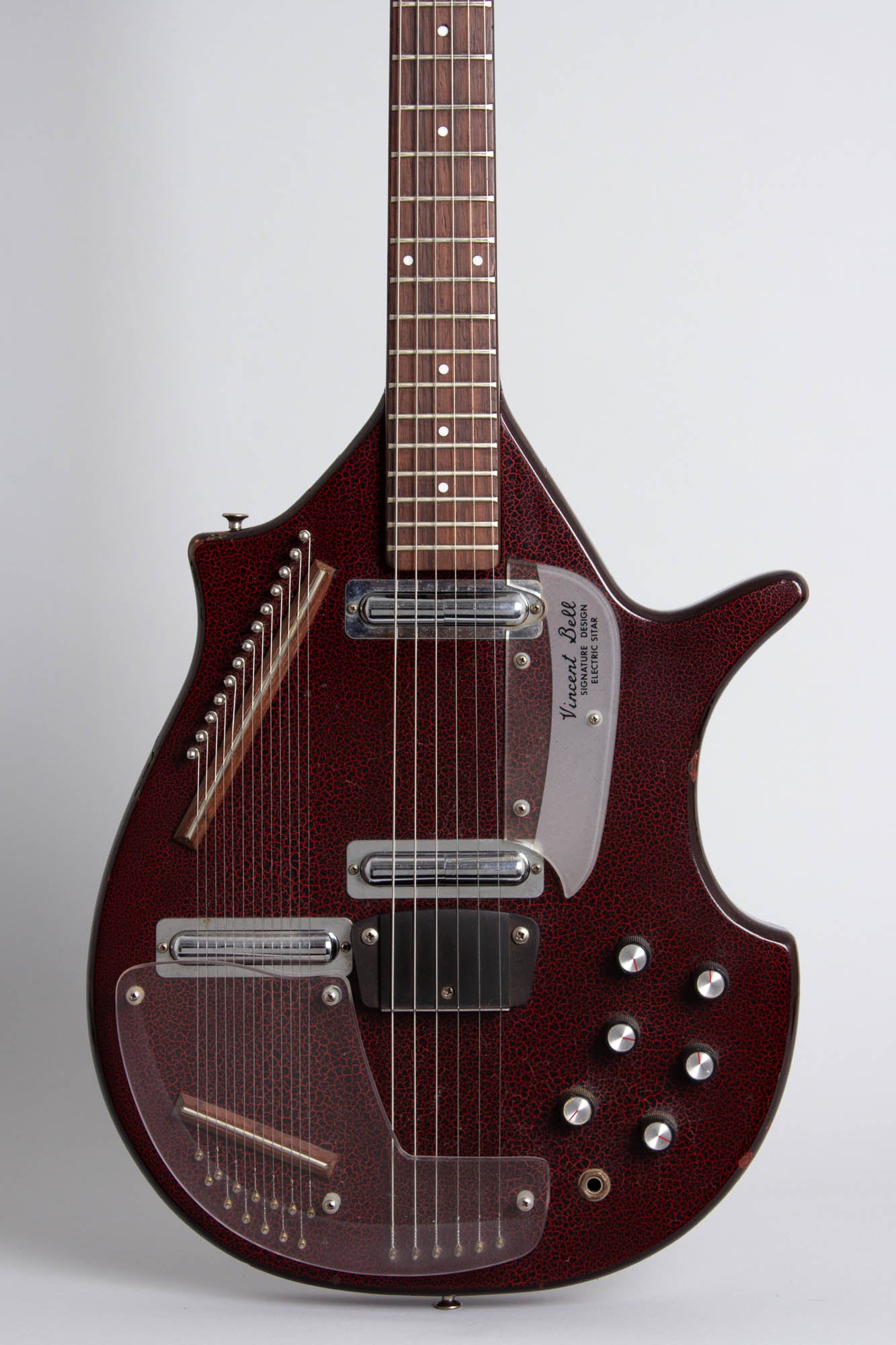Danelectro Coral Vincent Bell Sitar Semi-Hollow Body Electric Guitar (1968)