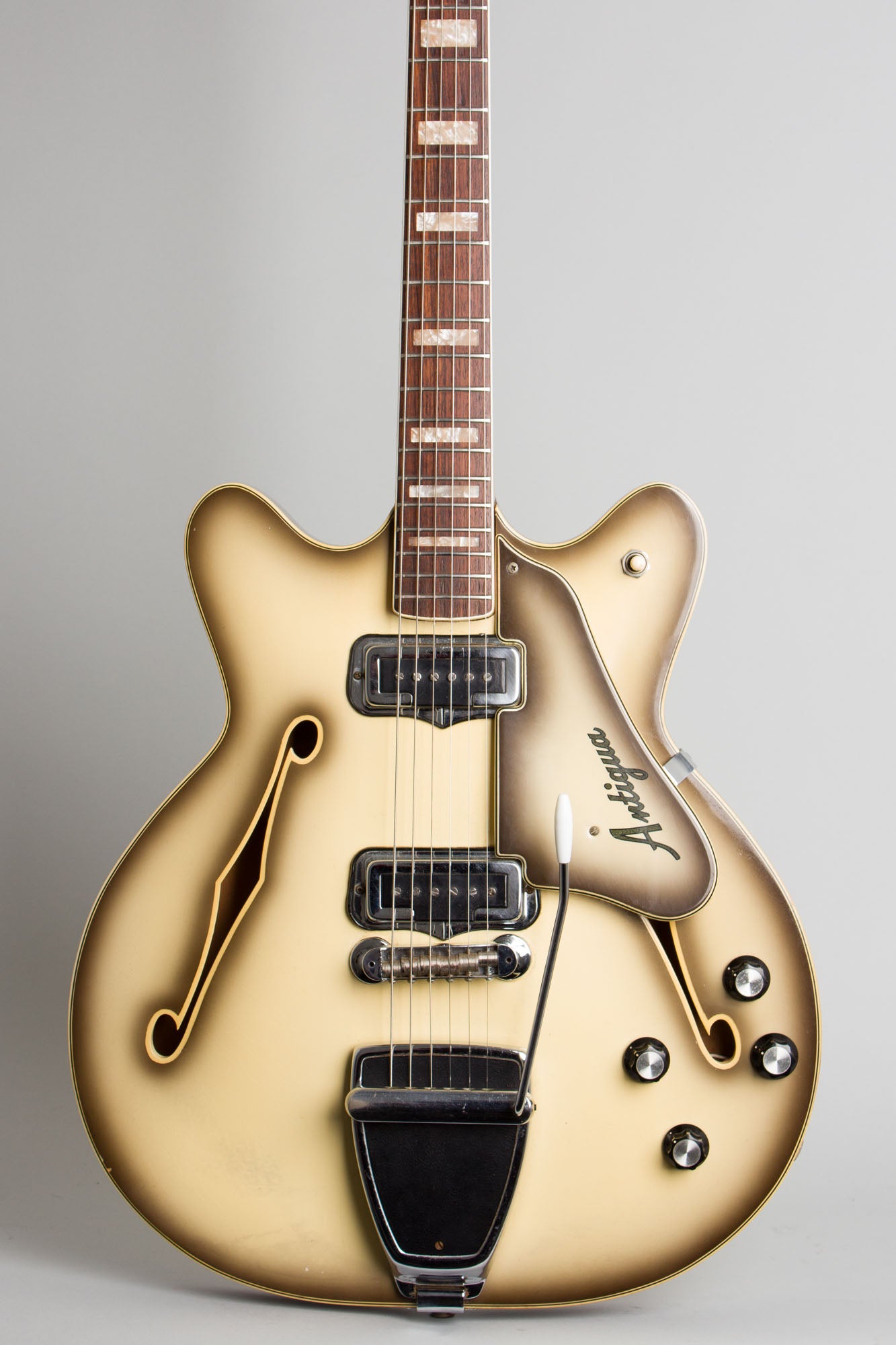 Fender Coronado II Antigua Thinline Hollow Body Electric Guitar (1968)