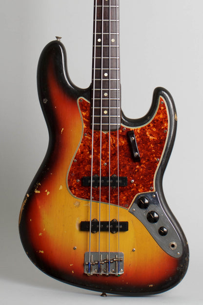 Fender Jazz Bass Solid Body Electric Bass Guitar (1965)