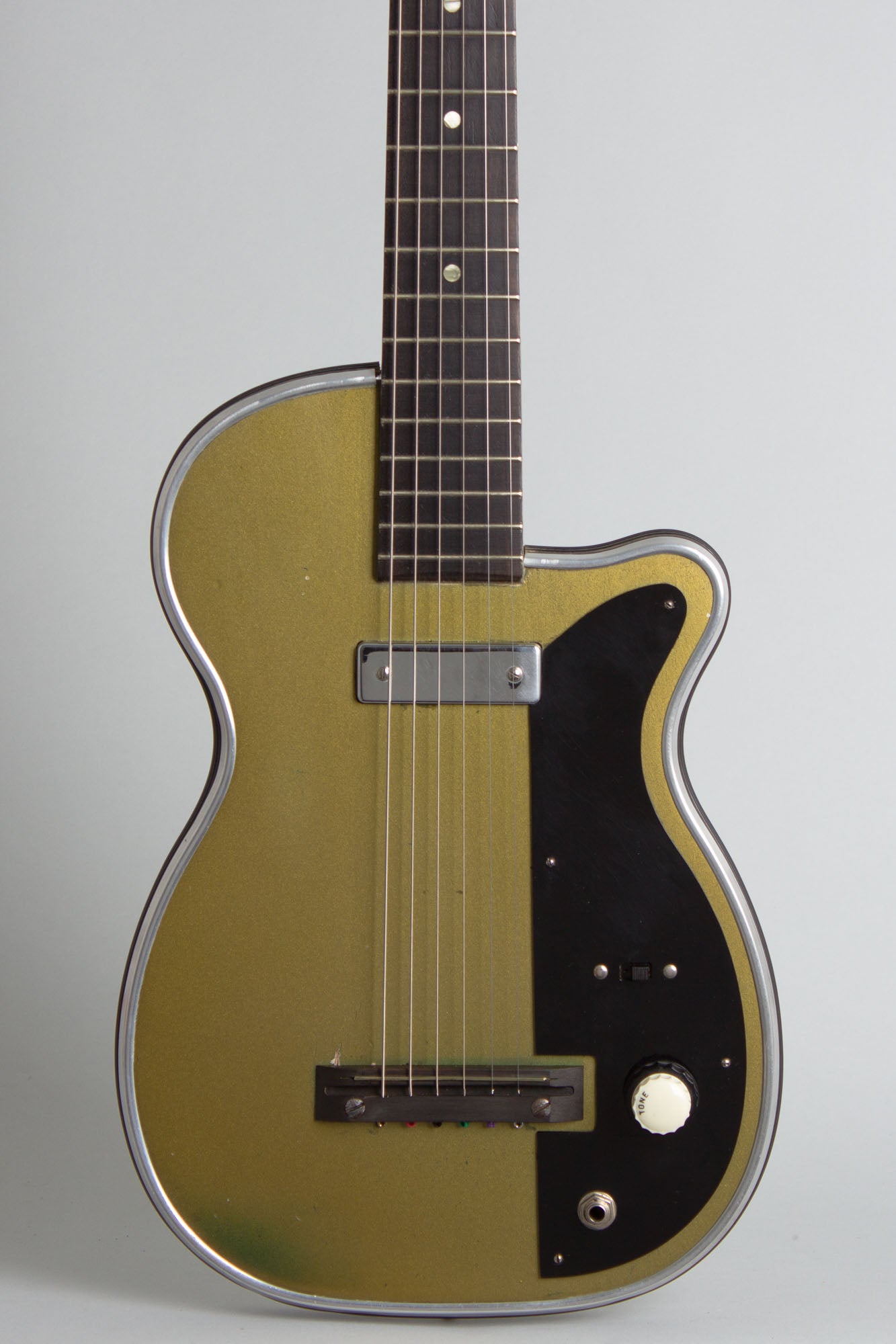 Harmony Silvertone Stratotone Newport Model H-42/2 Solid Body Electric Guitar (1956)