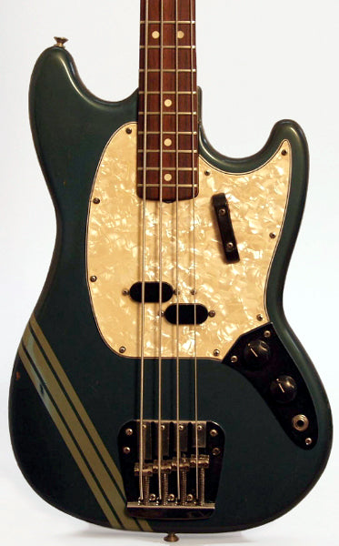 Fender Competition Mustang Solid Body Electric Bass Guitar (1972)