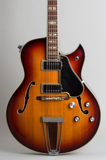 Yamaha AE-11 Arch Top Hollow Body Electric Guitar (1969)