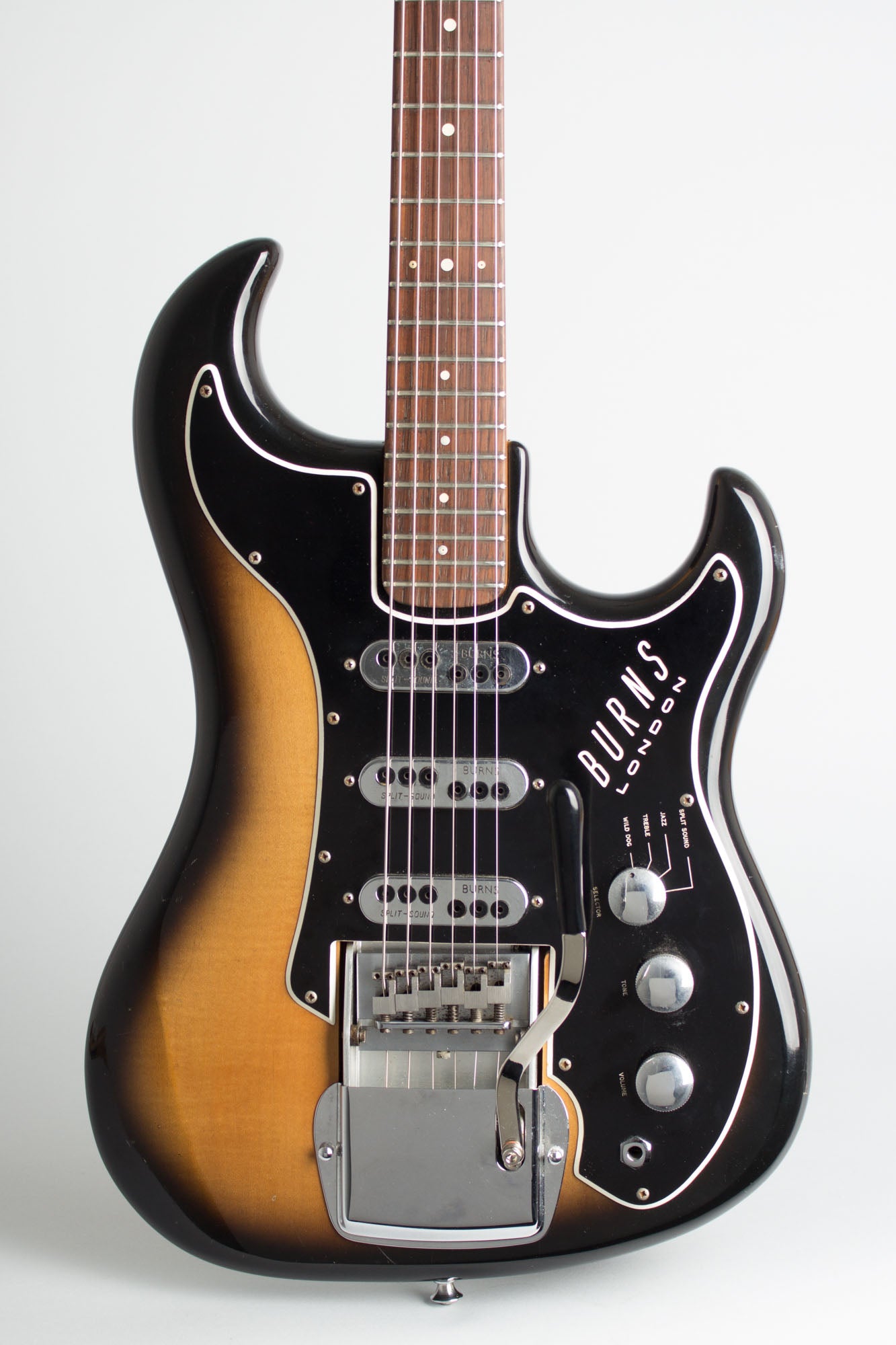 Burns Jazz Split Sound Solid Body Electric Guitar (1964)