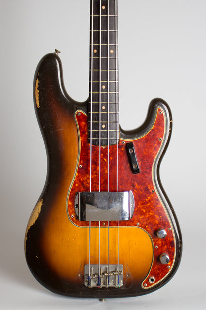 Fender Precision Bass Solid Body Electric Bass Guitar (1960)