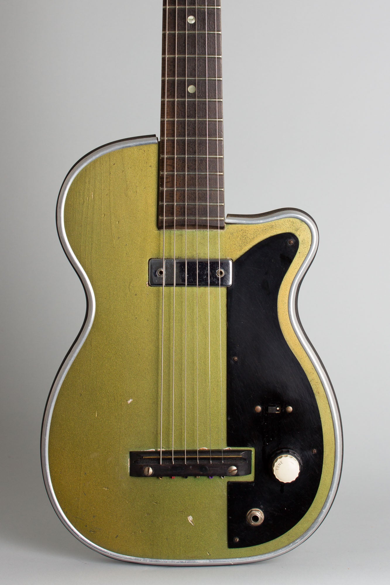 Harmony Silvertone Stratotone Newport Model H-42/2 Solid Body Electric Guitar (1954)