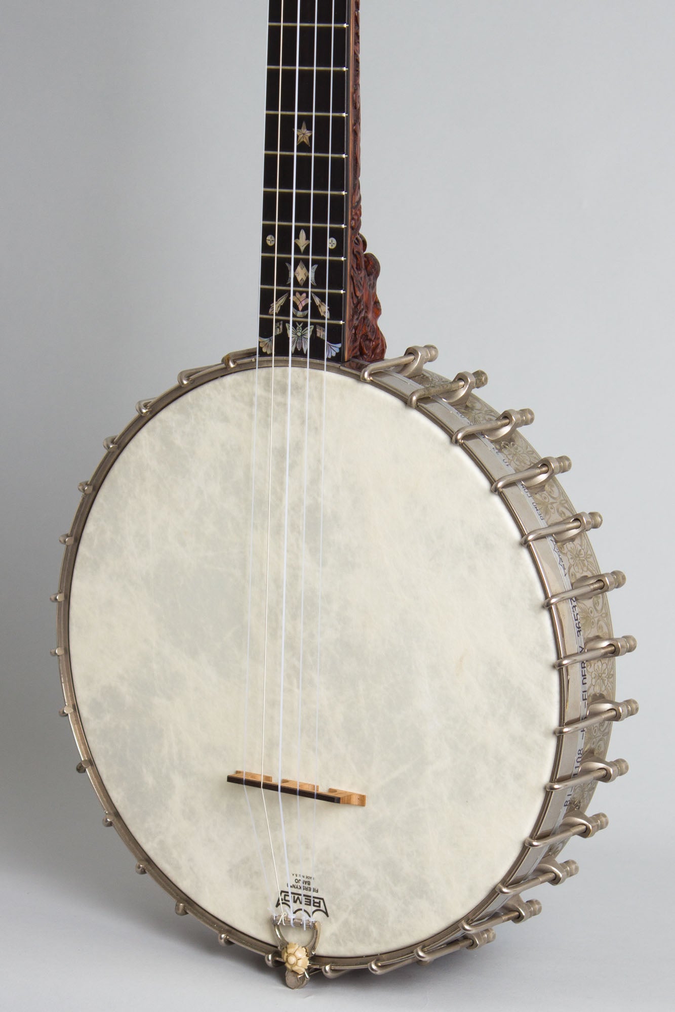 S. S. Stewart Extra Fine Presentation 5 String Banjo (1890)