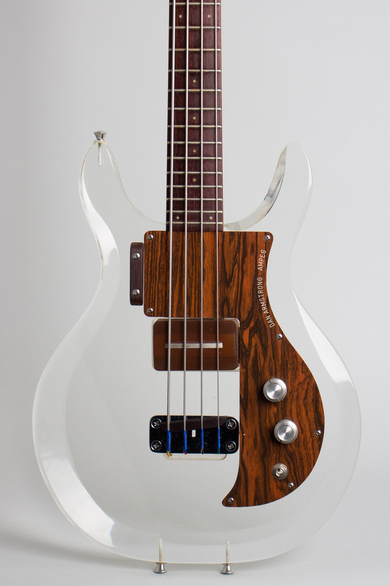 Ampeg Dan Armstrong Solid Body Electric Bass Guitar (1969)
