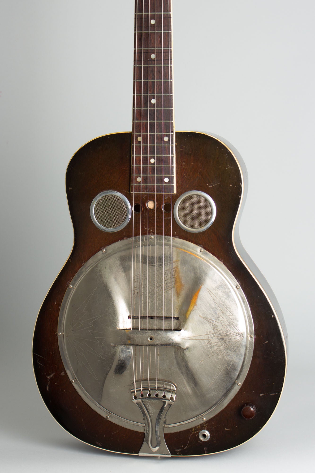 Dobro All-Electric Hollow Body Electric Guitar (1934)