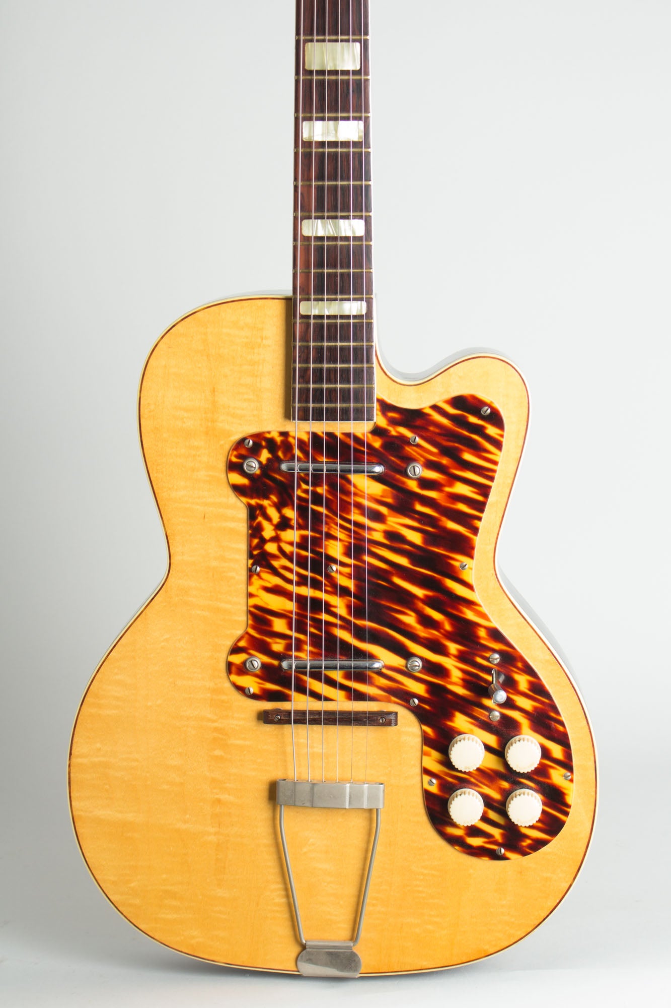 Kay K-161 Thin Twin Semi-Hollow Body Electric Guitar (1956)