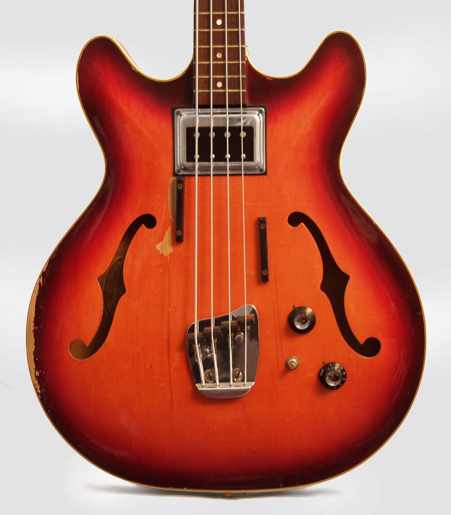 Guild Starfire I Semi-Hollow Body Electric Bass Guitar (1968)