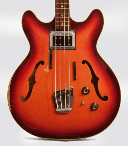Guild Starfire I Semi-Hollow Body Electric Bass Guitar (1968)