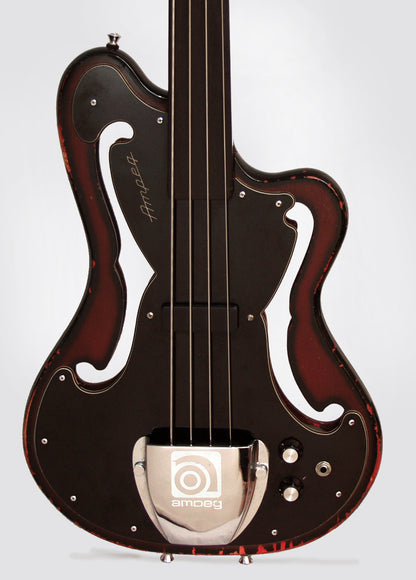 Ampeg AMUB-1 Fretless Electric Bass Guitar (1967-8)
