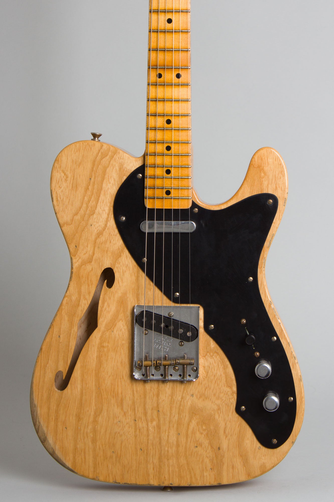 Fender Telecaster Thinline Ltd. NAMM Blackguard Solid Body Electric Guitar (2018)
