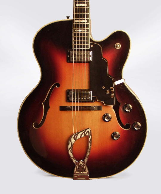 Guild X-500 Special Arch Top Hollow Body Electric Guitar (1967)