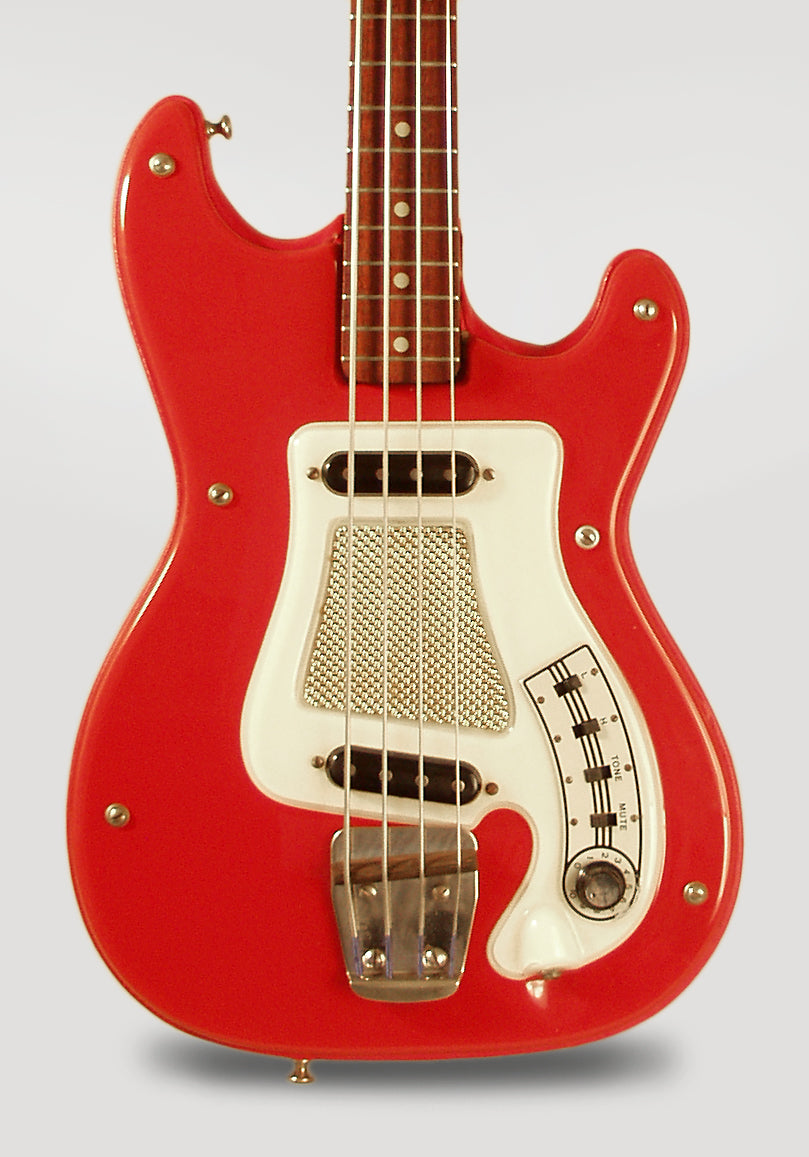Hagstrom Bass I Model FB Solid Body Electric Bass Guitar (1966)